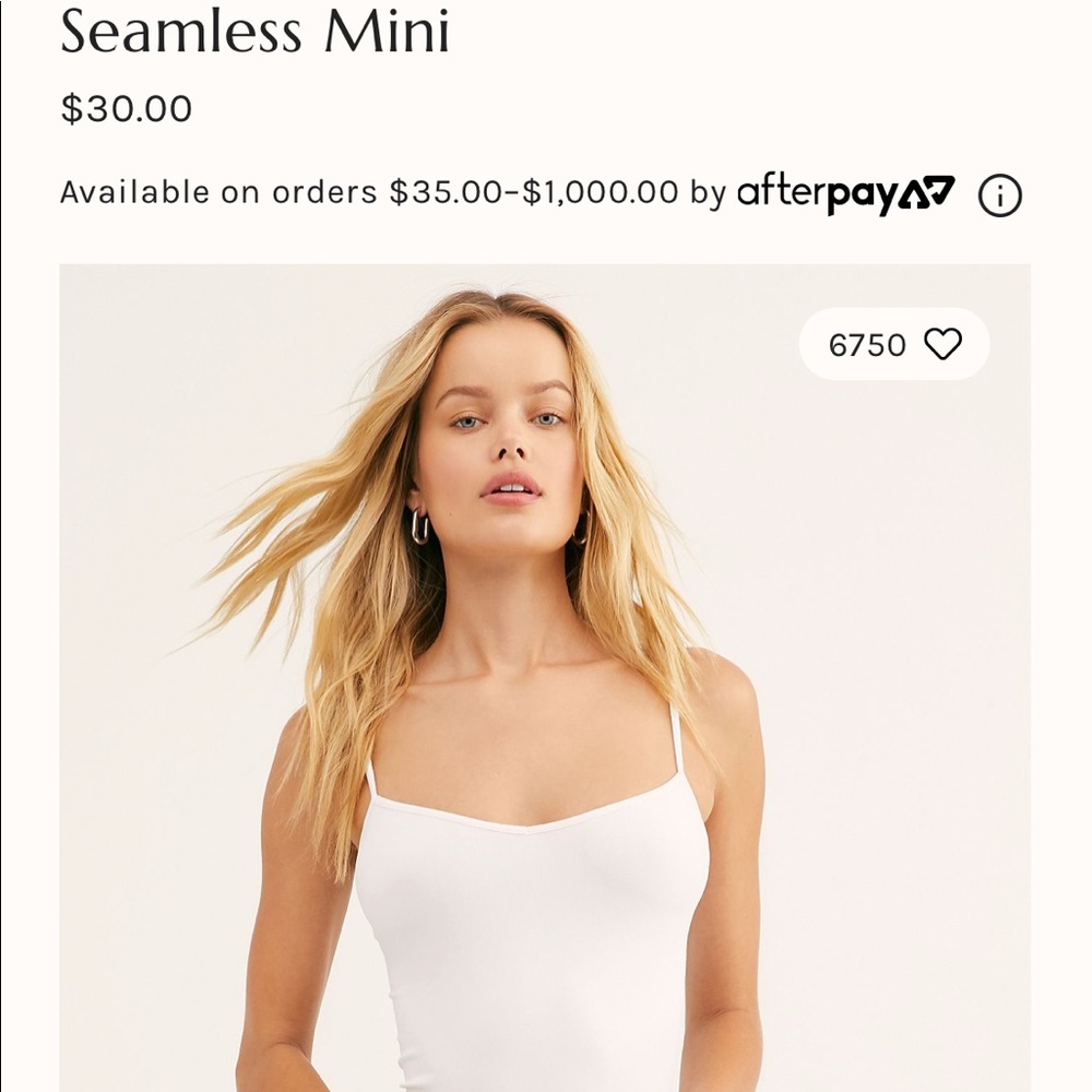 Free People Intimately Seamless Mini